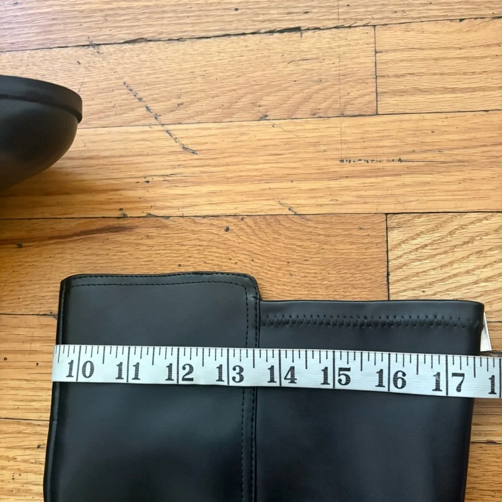 Dolce Vita Black Over The Knee Boots Size 9